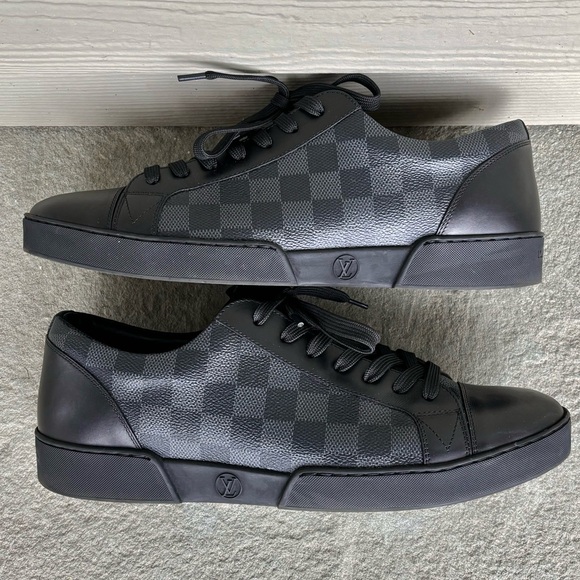 LOUIS VUITTON Damier Jacquard Logo Sneakers ๐ฅ๐ฅ - Picture 3 of 12